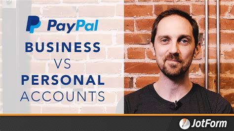 PayPal Business Account vs Personal - YouTube