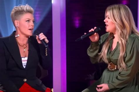 Watch: Pink & Kelly Clarkson Team Up For Duets of 'Who Knew,' 'What ...