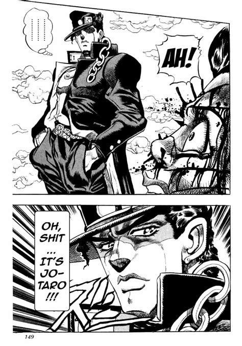 Jotaro Manga Panels