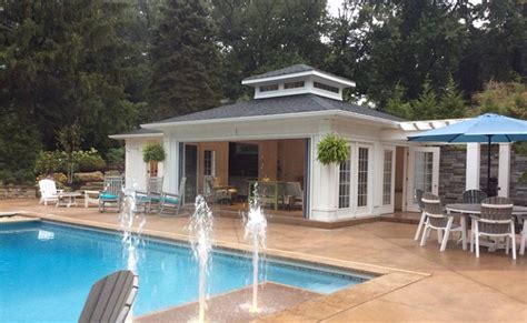 Pool Pavilion Designs | Popular Pool Pavilion Ideas & Hot Tub Structures