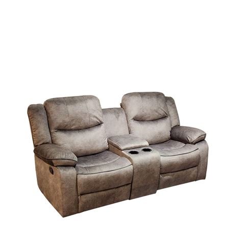 Anton 2 Seater Rocking Recliner Sofa, Fabric | Novena Furniture Singapore