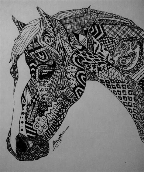 Pin by Anita on zentangle | Zentangle drawings, Zentangle animals, Zentangle art