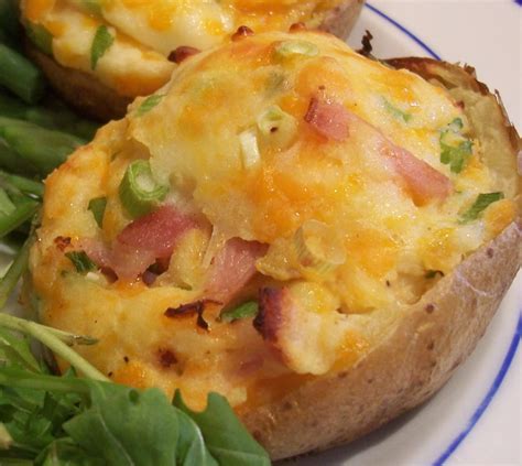 Stuffed Jacket Potato Skins | Searching for Spice