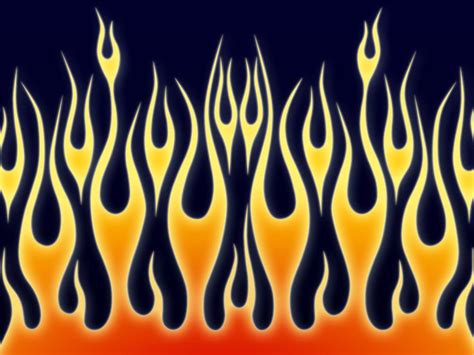 Hot Rod Flames Vector at GetDrawings | Free download