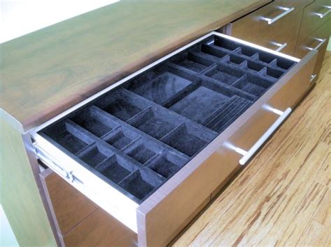 Velvet Jewelry Drawer Insert | Bedroom closet design, Drawer inserts ...