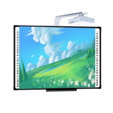 84'' Projector Smart Board , Movable Interactive Whiteboard 32767x32767