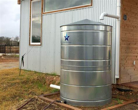 Galvanized Steel Rainwater Tank - Texas Metal Tanks