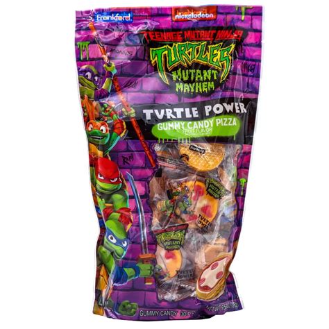 New Mutant Mayhem Movie 'Turtle Power Mini Gummy Candy Pizza!'