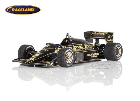 Lotus 97T Renault V6 F1 John Player Special 1985 - scale 1/18th 1985-1989 FORMULA 1 MOTORSPORTS