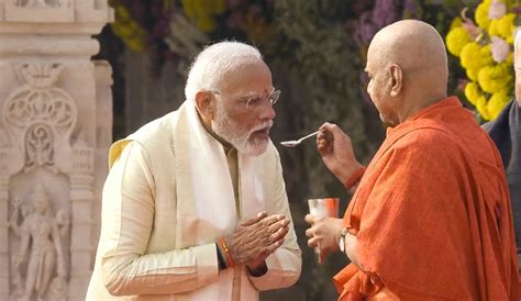 Ram Mandir Inauguration: Seer Who Helped PM Modi End Fast Calls Him 'National Hero'