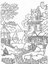 Home With gazebo On A Lake  Coloring Pages Artwork Drawings sketch template