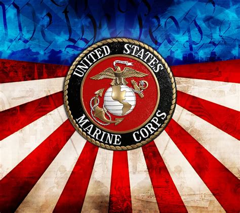 US Marine Corps Logo Wallpaper - WallpaperSafari