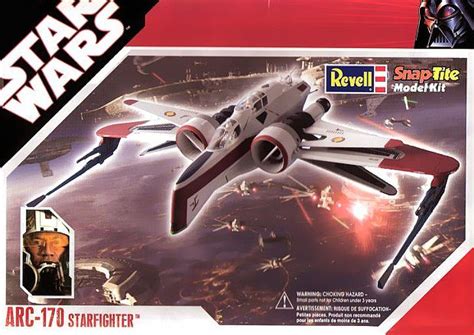 Star Wars ARC-170 Model Kit Revell + EXTRAS - O Espaço Virtual do ...