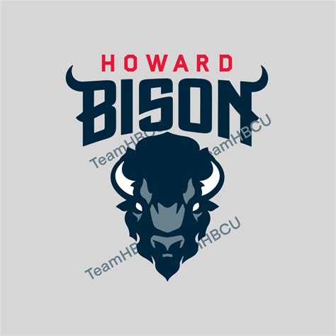 Howard svg - Bison Mascot - HU - Graduate - Howard Alumni - Custom - Howard University - HBCU ...