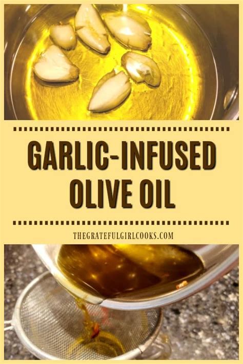 Need Garlic-Infused Olive Oil for a recipe? It's easy to make your own ...