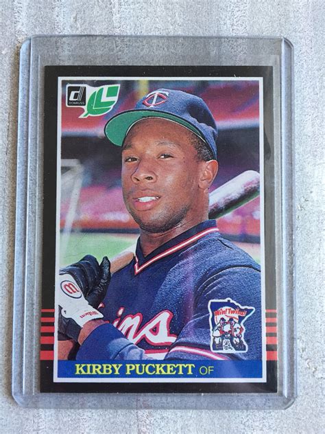 Kirby Puckett 1985 Dinruss ROOKIE CARD! Minnesota Twins - Baseball cards - Sports cards - Twins ...