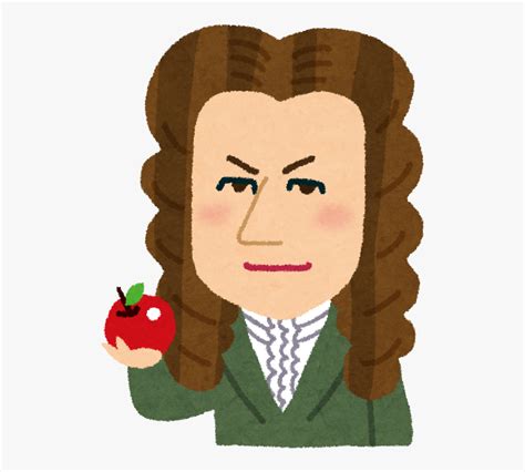 Cartoon Isaac Newton , Free Transparent Clipart - ClipartKey