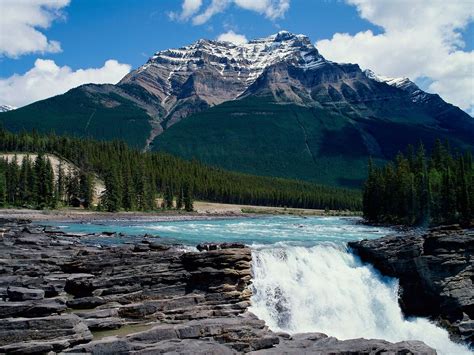 Athabasca Falls - Parque Nacional de Jasper - Alberta - Canadá ~ Você realmente sabia?