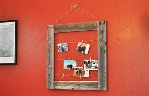 How to Make a Barnwood Picture Frame