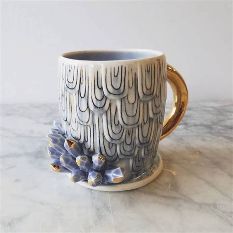 Custom Ceramic Coffee Mugs Doubles as Sculptural Works of Art