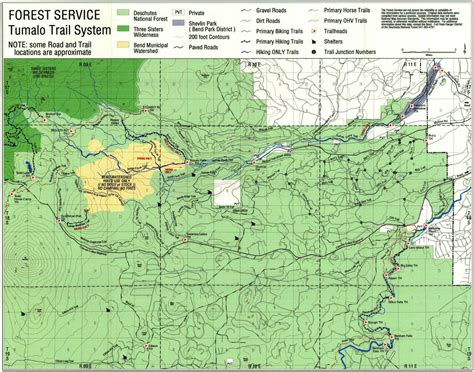 Deschutes National Forest Map - Sibel Drusilla