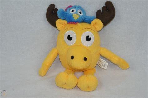 NOGGIN NICK JR 11" MOOSE & ZEE PLUSH STUFFED ANIMAL TOY VIACOM 2010 ...