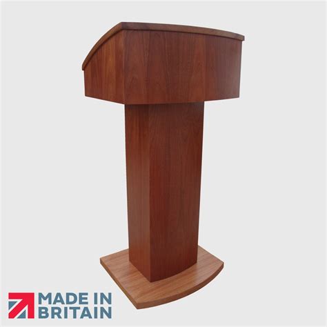 Bespoke Presentation Lectern 04 - Turning Leaf