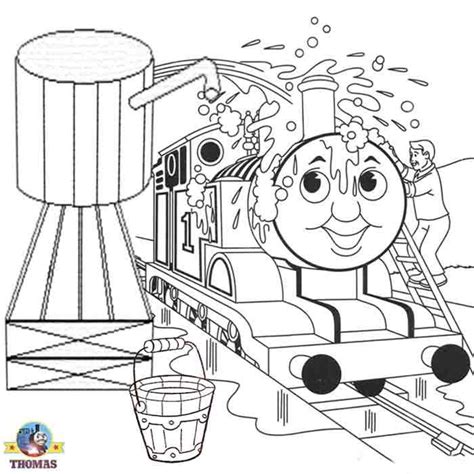 Free-online-printable-Boys-drawing-worksheets-tank-engine-Thomas-the-train-colo… | Train ...