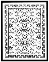 rug Quilts Clipart coloring Page Design sketch template