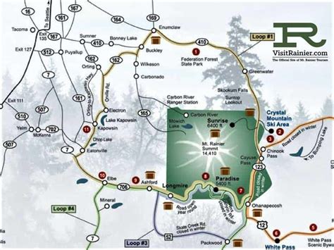 Navigating The Majesty: A Comprehensive Guide To Mount Rainier National Park Maps - Tlingit ...