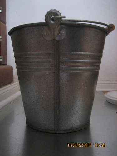 Zinc Bucket Side NoFlash | License: Creative Commons Zero or… | Flickr