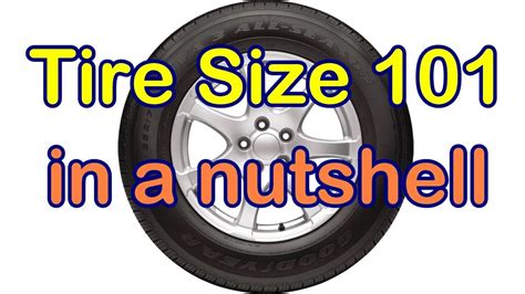 What do the tire size numbers represent