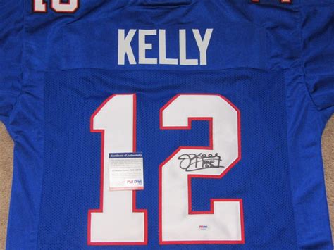 Jim Kelly Signed Jersey - Autographed, Authentic NFL Jerseys