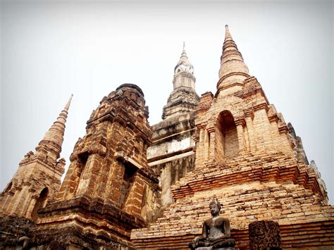 Temple Buddha Statue In Sukhothai Free Stock Photo - Public Domain Pictures