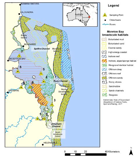 Map Of Moreton Bay – Verjaardag Vrouw 2020