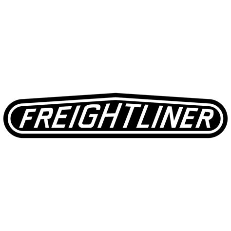 Freightliner Trucks Logo Black and White – Brands Logos