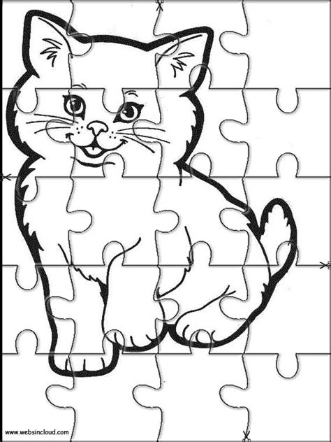 Animals Printable Jigsaw Puzzles to cut out 211