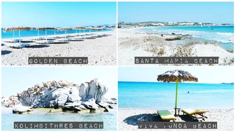 Travel video: PAROS ISLAND beaches | GLAM FAB HAPPY