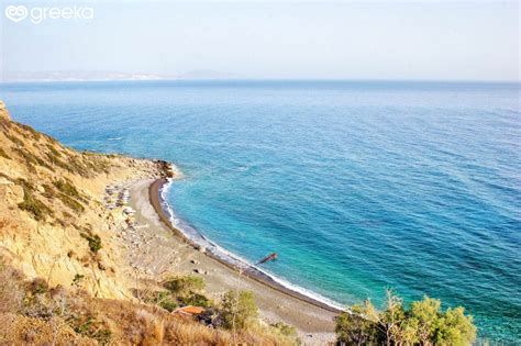 Rethymno Agios Georgios beach: Map | Greeka