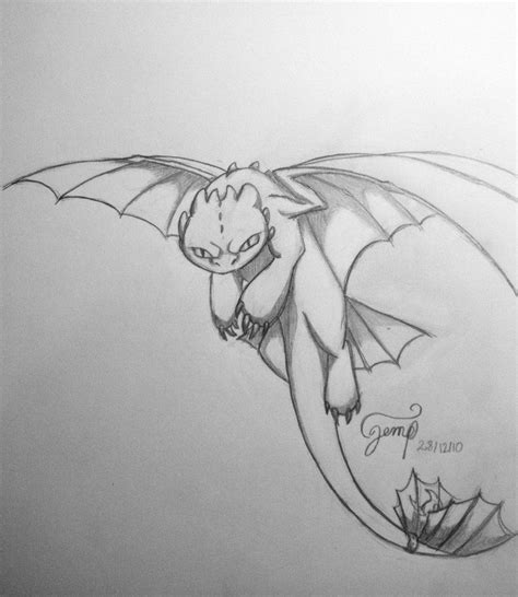 Cool Dragon Drawings Toothless