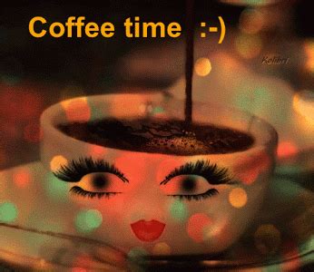 GIF, Coffee time Coffee Is Life, Coffee Art, Coffee Lover, Coffee Mugs, Pause Café, Time ...