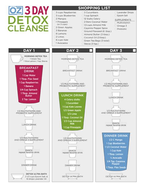 Dr Oz's Three Day Cleanse: My Review | Schue Love