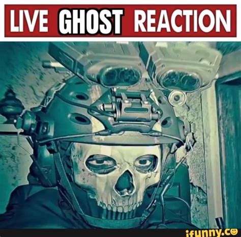 LIVE GHOST REACTION - iFunny