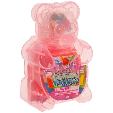 Strawberry Gummy Buddies Slimy Gloop Slime | Hobby Lobby | 2326338