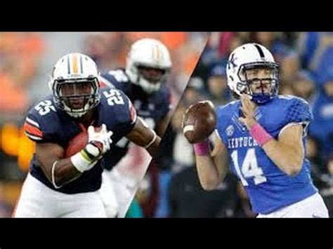 Auburn vs Kentucky Highlights 15/10/2015 NCAA Football Week 7 - YouTube