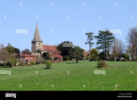 All Saints Church, Old Heathfield, East Sussex, UK Stock Photo - Alamy