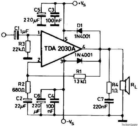 Tda2030 Amplifier Circuit Diagram Pdf