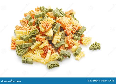 Christmas pasta stock photo. Image of isolated, theme - 35724184