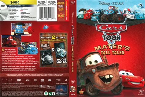 Cars Toon: Mater's Tall Tales (2010) R1 DVD Cover - DVDcover.Com