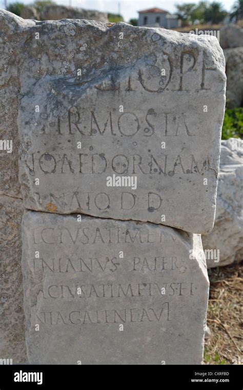 Ancient greek inscriptions hi-res stock photography and images - Alamy